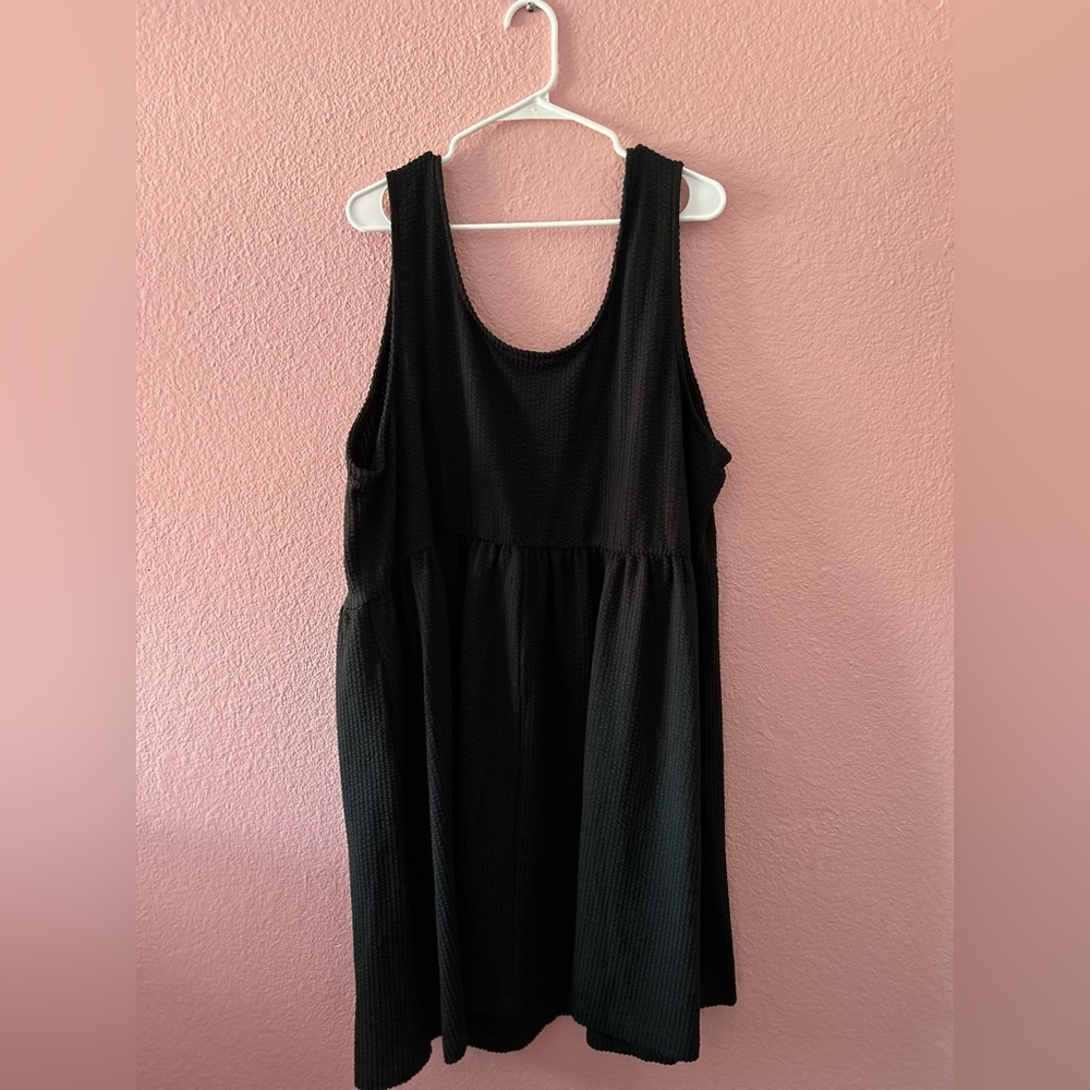 Black flowy dress